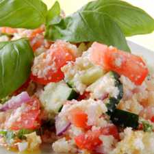 Panzanella ~ Tuscan bread and tomato salad – Organic Tuscany Cookbook